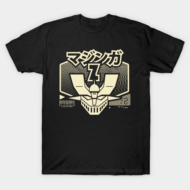 LvlOne Anime Robo - Mazinger Z T-Shirt by soujohn